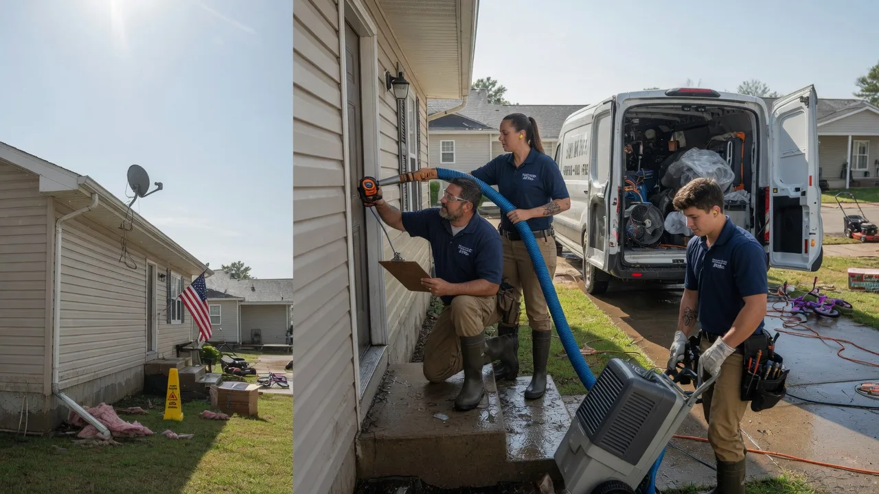 Ceiling Water Damage Restoration in Greenfield, WI near me